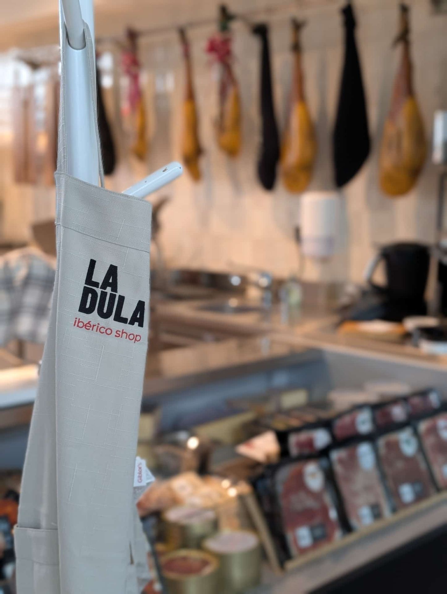The LA DULA apron each participant takes home
