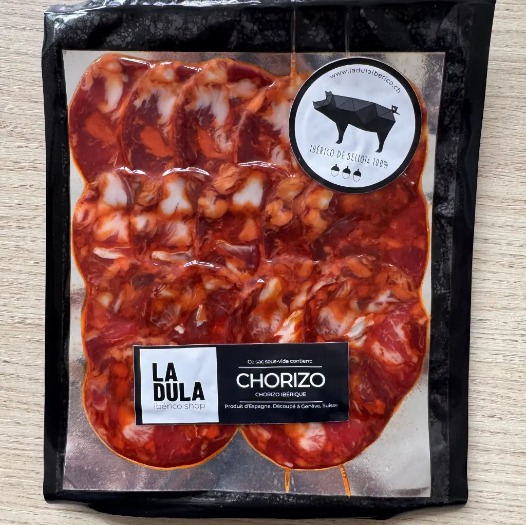 Chorizo 100% Iberico de Bellota LA DULA Web.webp