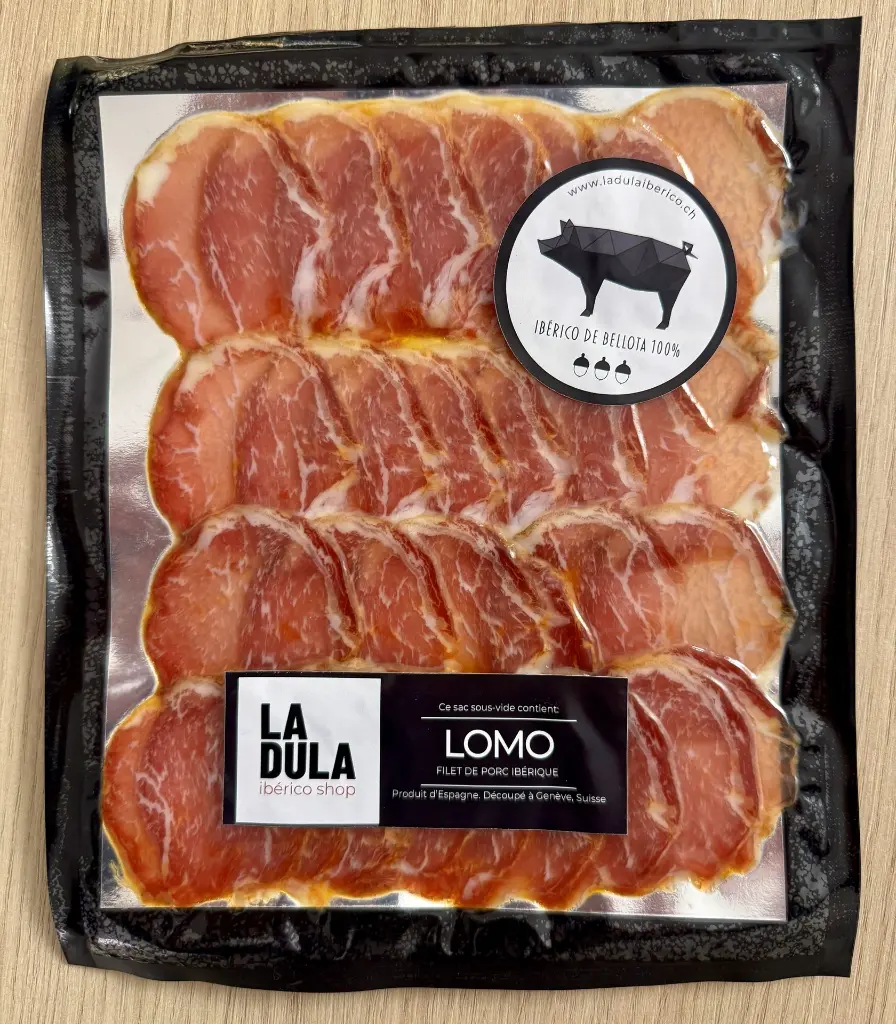 Lomo 100% Ibérico de Bellota tranché 100g - Starter Pack Bellota LA DULA