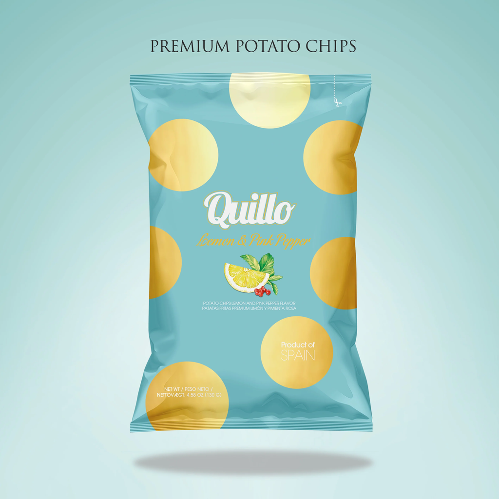 Chips Lemon & Pink Pepper - QUILLO