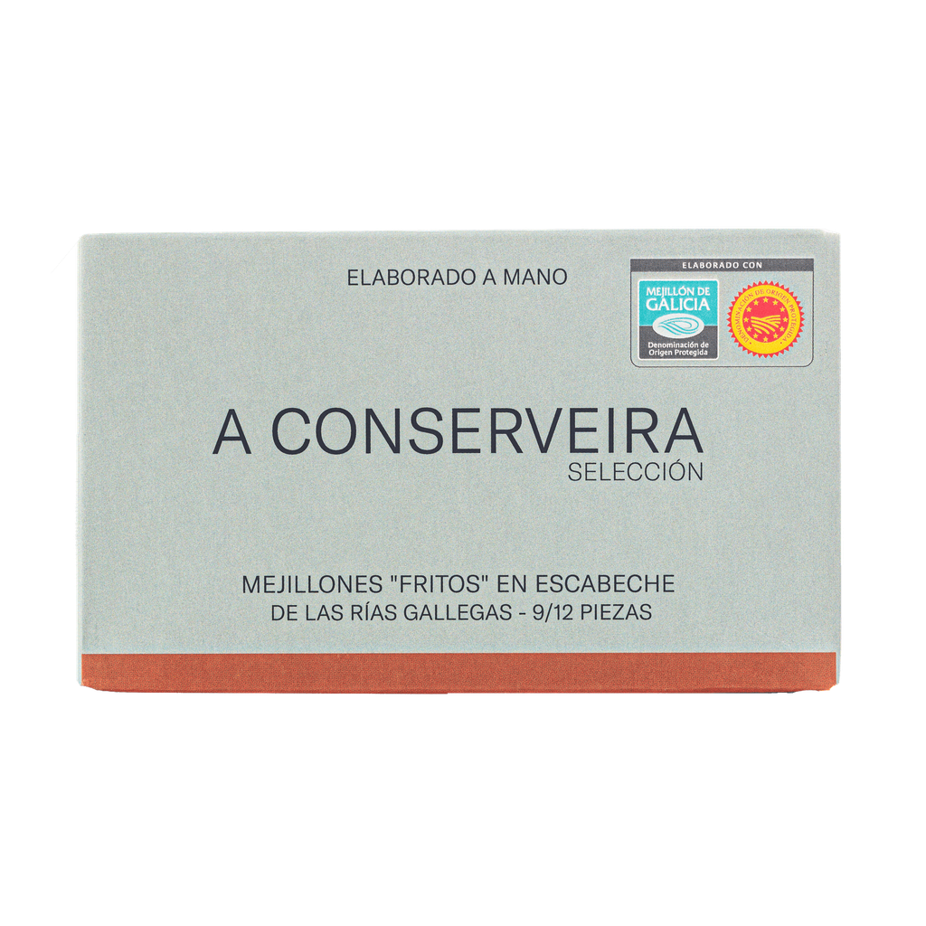 Mejillones Escabeche Oliva 9/12 - A CON
