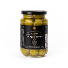 Aceitunas con romero y ajo - DON