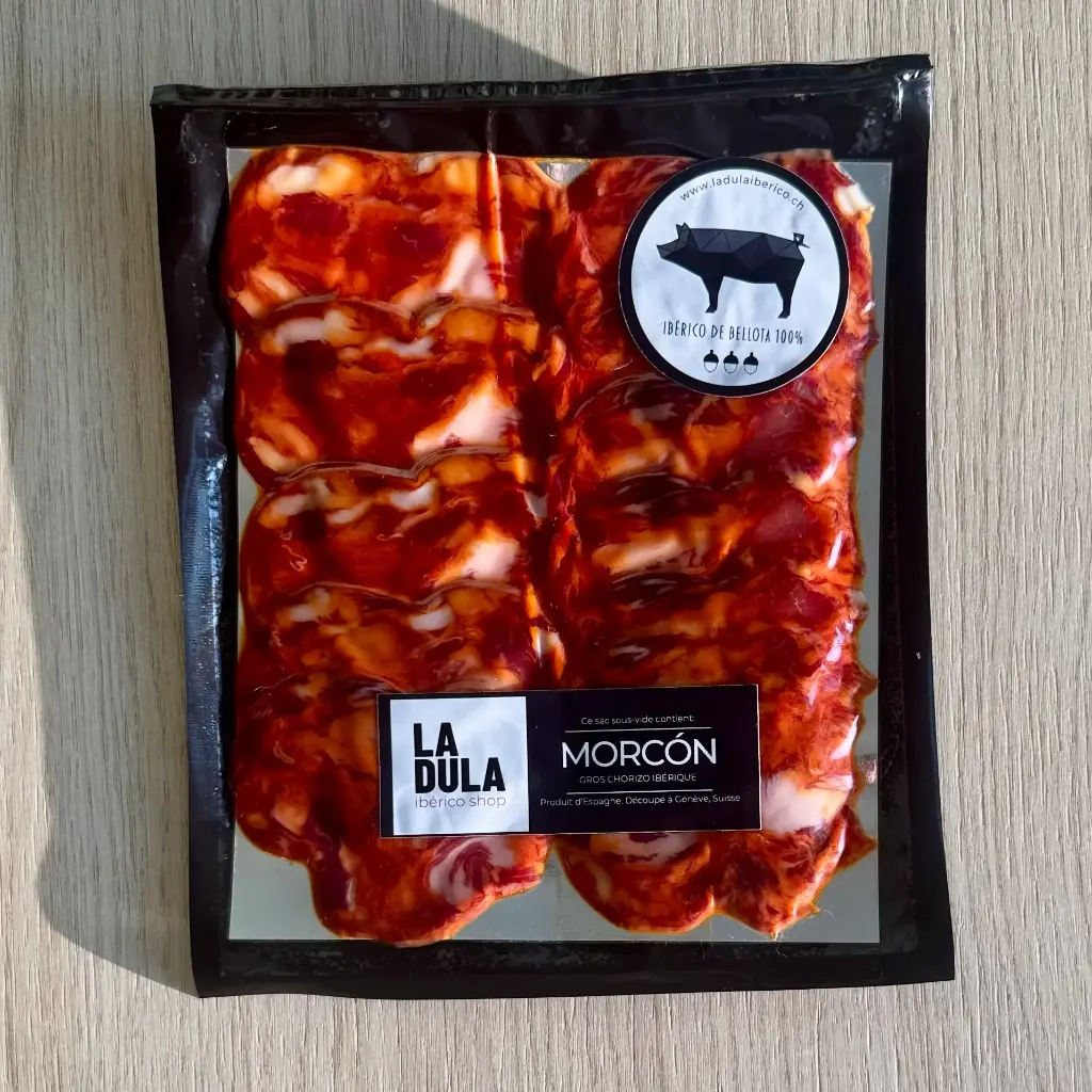 [embutido embutidos] Morcón 100% Ibérico de Bellota Pata Negra, sliced 100g