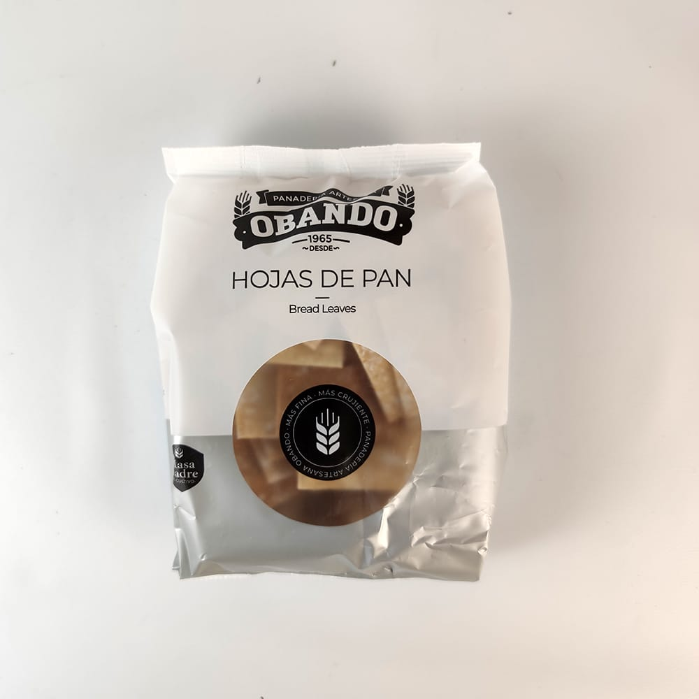 Hojas de pan 150 grs. - OBANDO