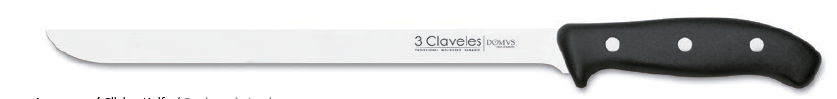 Cuchillo Jamonero DOMUS - 3 Claveles