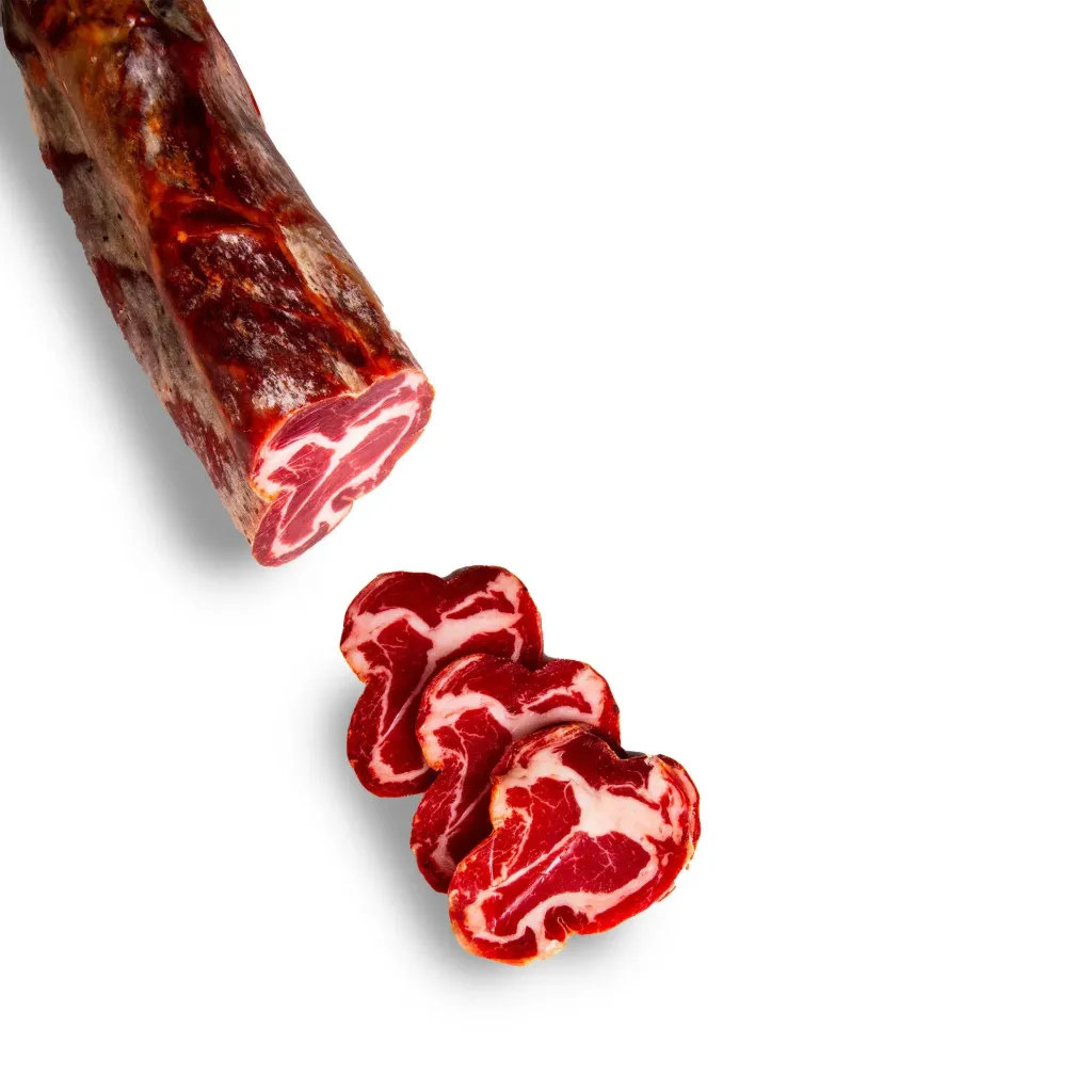 [embutido embutidos] Cabecero de Lomo Curado Extra (Coppa), Stück ~500g - POZ