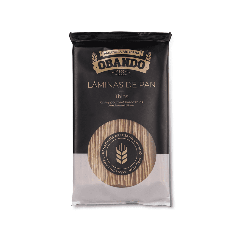 Carton Laminas de pan 150g x10 - OBANDO