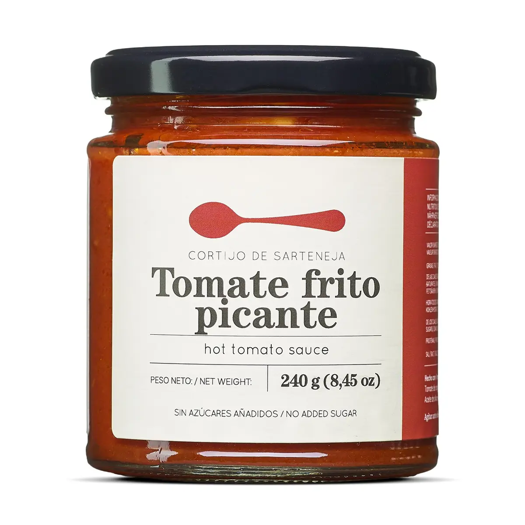 Tomate Frito Picante Gourmet 240g - CORTIJO DE SARTENEJA