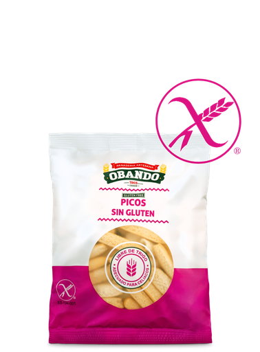 Picos sin gluten 80 grs. - OBANDO